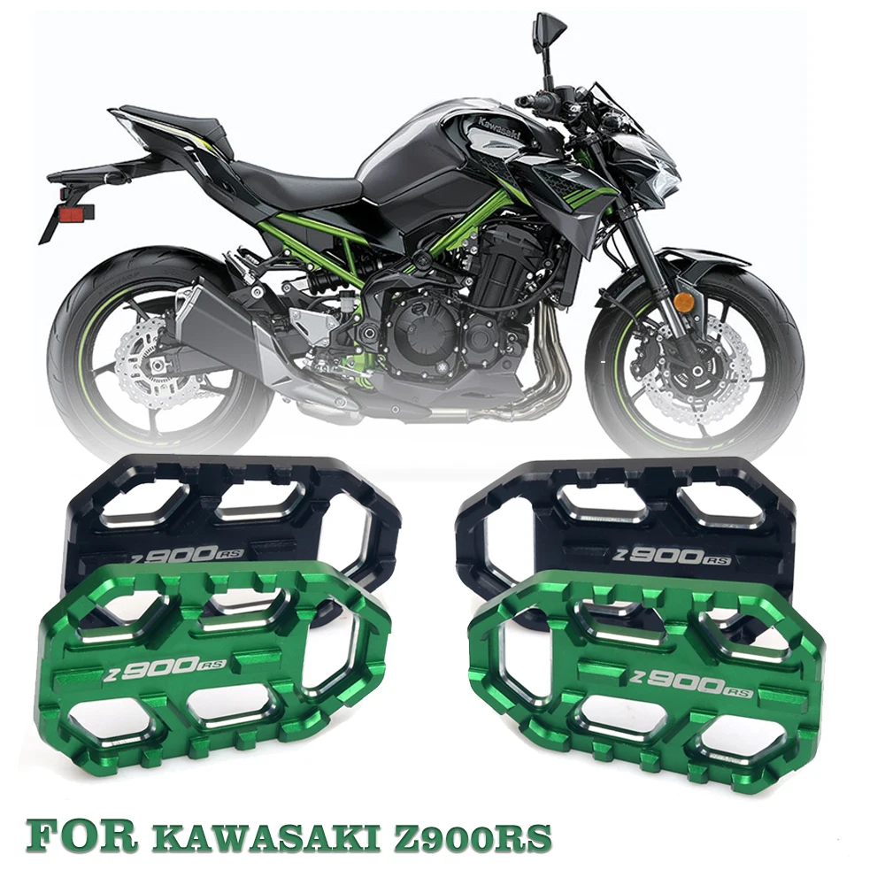 

Motorcycle Pegs Footrest Front Enlarge Foot Fedal Pedals For Kawasaki Z900RS 2017 2020