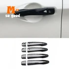 Внешняя защитная наклейка аксессуары отделка из углеродного волокна 2014 15 16 17 18 19 2020 для Nissan Qashqai J11 крышка дверной ручки автомобиля