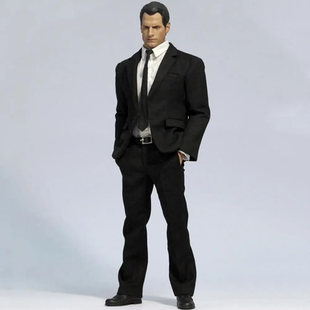 

In stock JXTOYS-034 1/6 Gentlemen's Suit Clothes Set with 2 shirts For strong JXS01 Body 12'' Male Action Figure
