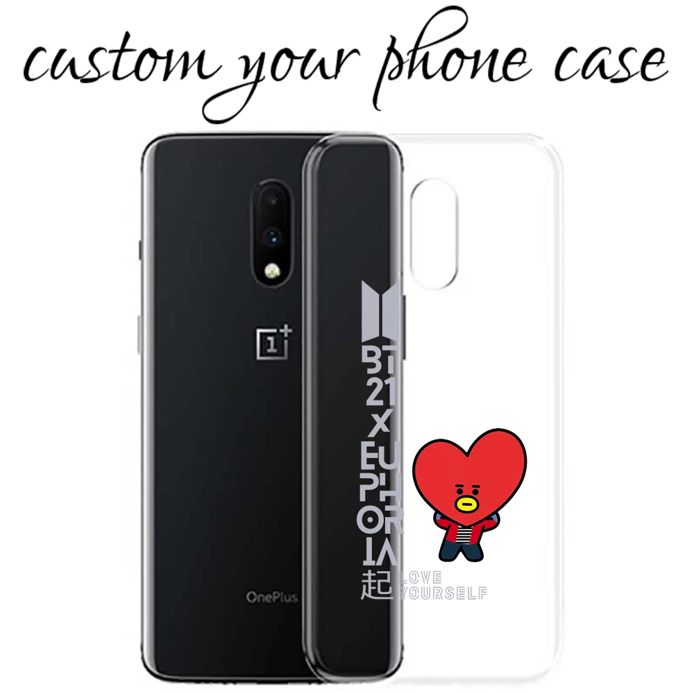 Ультратонкий силиконовый чехол на заказ для one plus 1 2 3 5 6 7 pro сотового телефона 3t 5t 6t