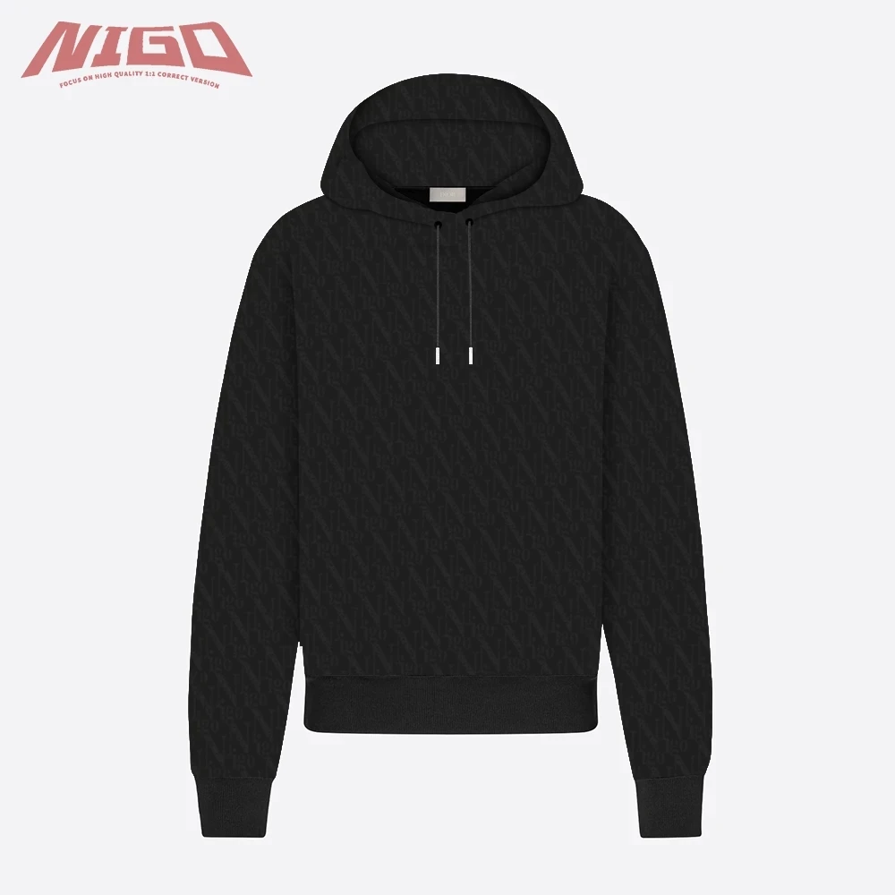 

NIGO 21ss Women's Autumn And Winter D Oversize Oblique Hooded Sweatshirt Coat #nigo6849