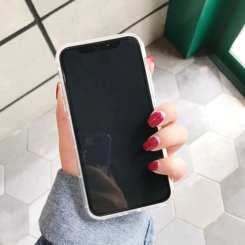 A pple 11S XR XS Max 6 6S Plus мягкий TPU прозрачный силиконовый чехол с котом и мышкой i Phone 7S 8S