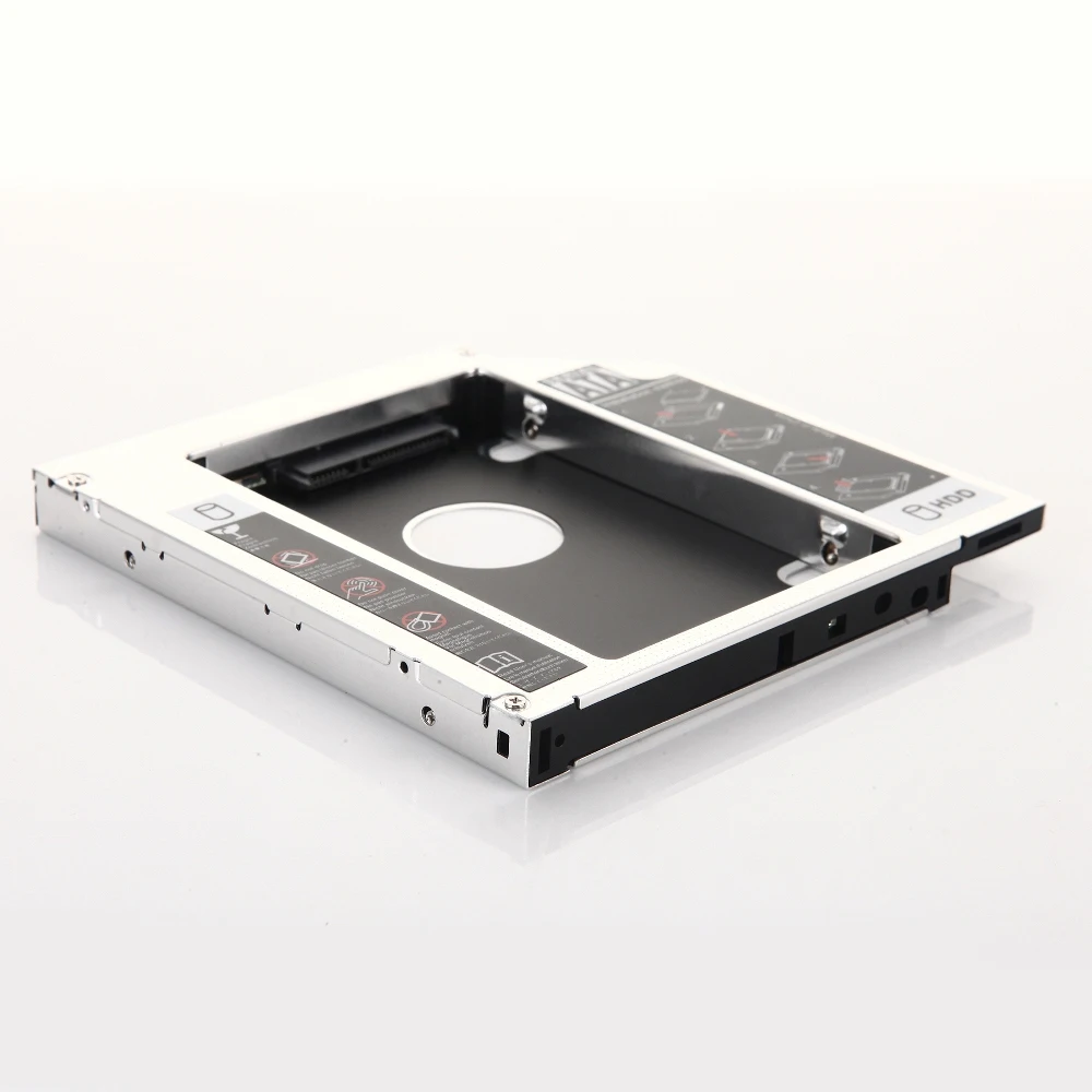 SATA 2-й второй HDD SSD жесткий диск Оптический bay Caddy адаптер для HP dv6-6110 dv6-7054er dv6-1315sv