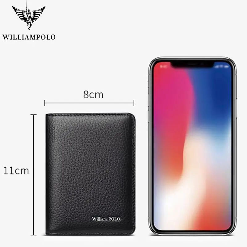 Женский кошелек из натуральной кожи мужская сумка воловьей короткий держатель