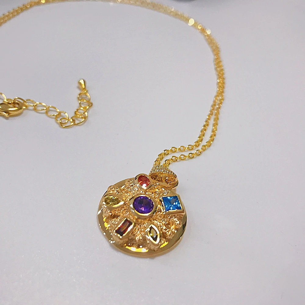 Женские серьги подвески DreamCarnival 1989 золотистого цвета с цирконием ювелирные