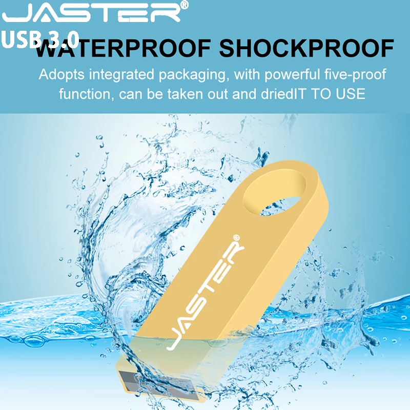 

JASTER Metal usb 3.0 usb flash drive usb flash computer 64GB 32GB 16GB 08GB 04GB usb stick U-type black colloid cool gift