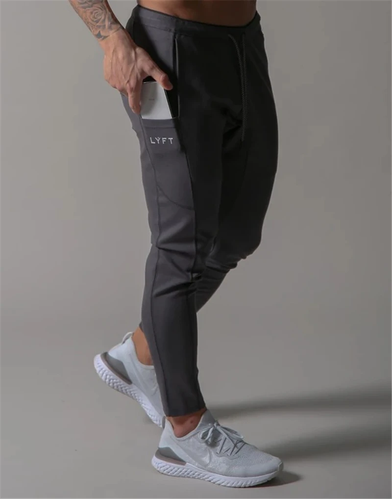 

2020 New Spring Pants Men Homme Streetwear Jogger Fitness Bodybuilding Pants Sweatpants Trousers Men