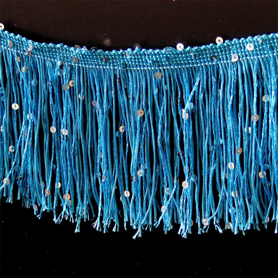 1M Small Tassel Fringe Trim Craft Curtain Hanging Pendant DIY Room Accessories Key Wedding Jewelry | Дом и сад