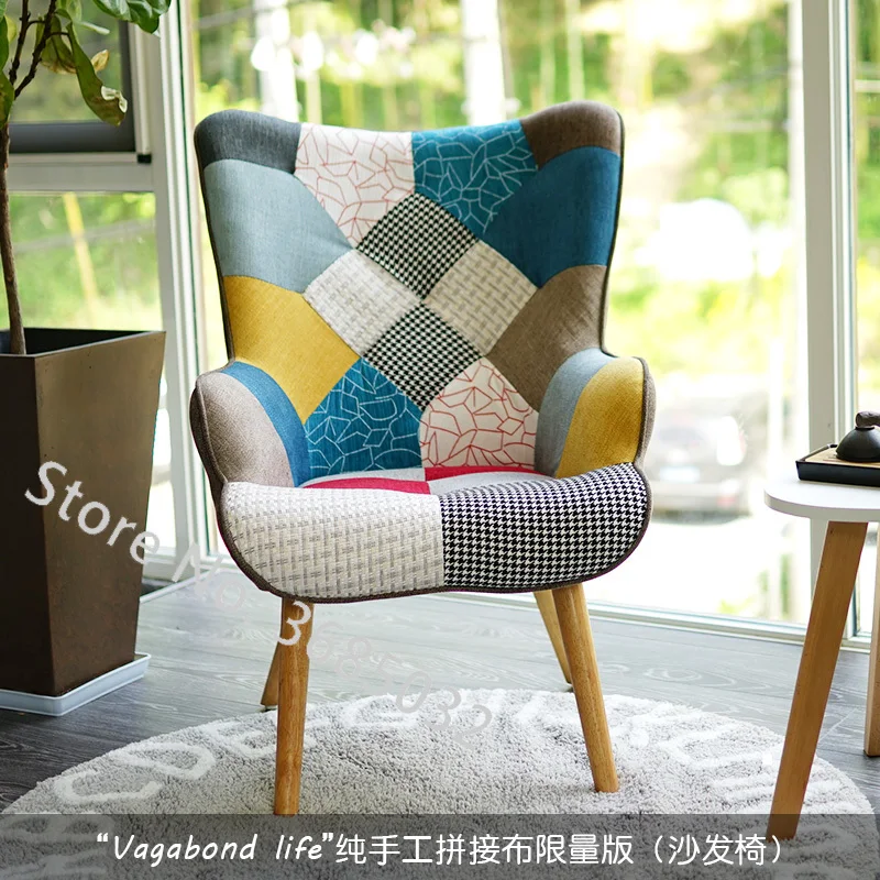 Кресло-качалка скандинавского искусства кресло для отдыха сна домашний балкон |