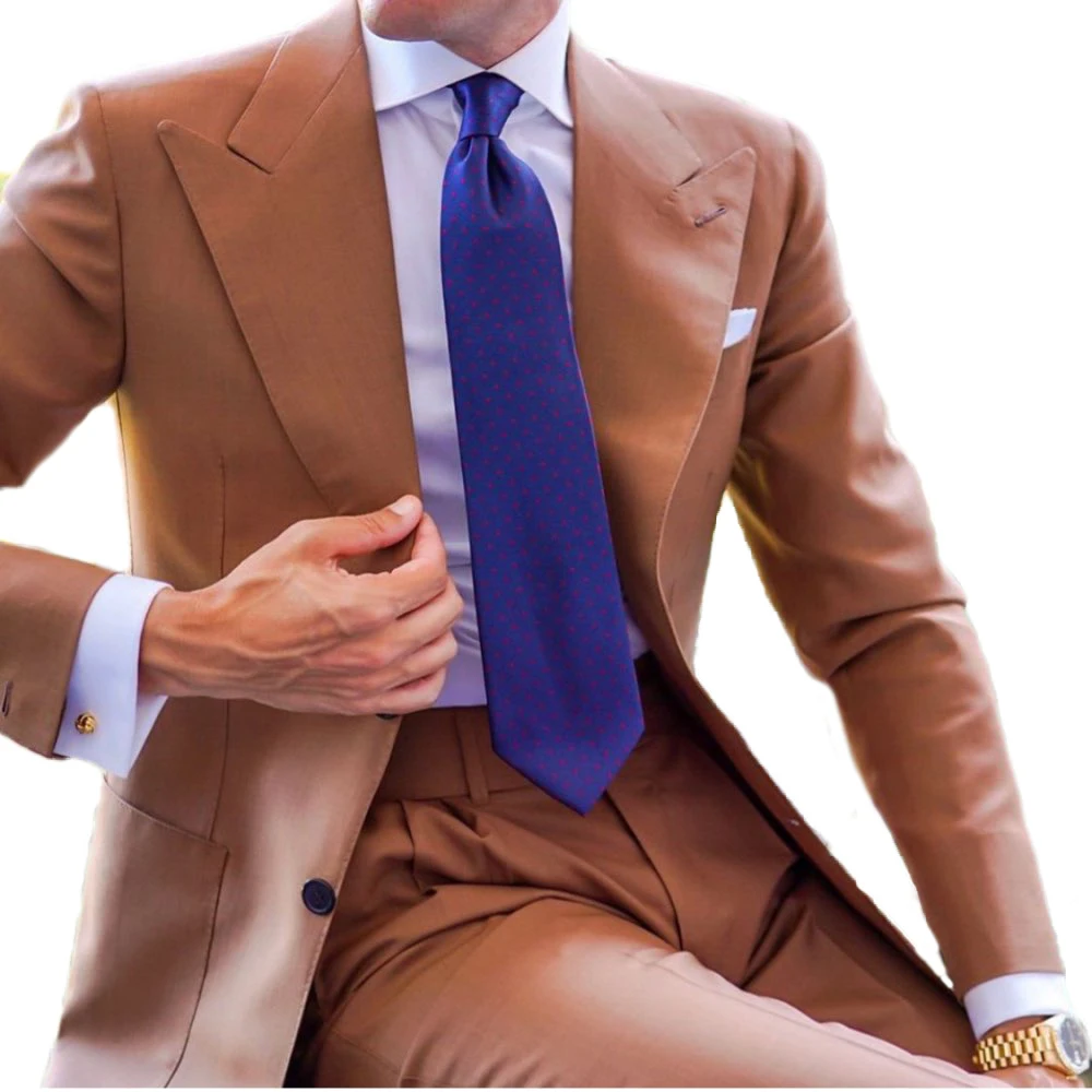 New Design Formal men Suits Custom Made Groom Tuxedos Mens Wedding Suits Wedding/Prom/Beach Best Man Blazer Tux(Jacket+Pant