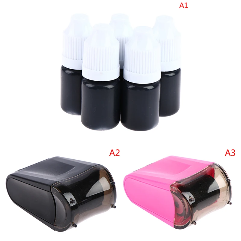 

Identity Privacy Protection Roller Stamp ID Guard Portable Information Coverage Messy Code Data Protector Security Seal