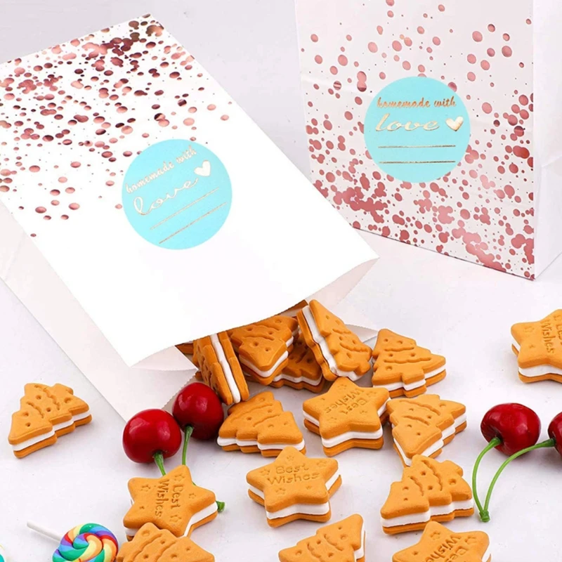 

M17D 500 шт. бирки наклейки синие выражения погоды день рождения свадьба праздник декоративные подарки этикетки наклейки рождественские подар...