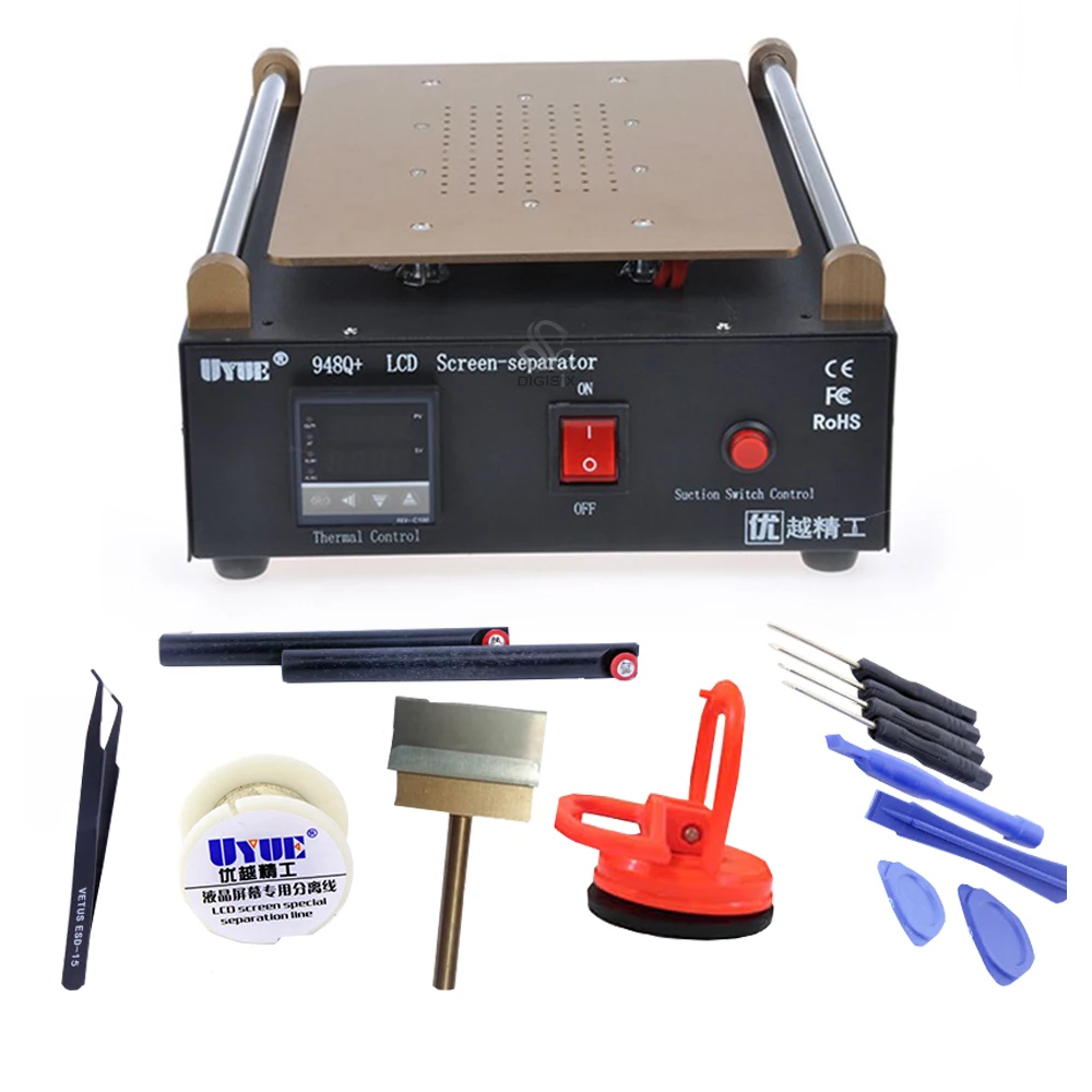 948Q + Встроенный вакуумный насос мобильный телефон Max 11 дюймов ремонт линз|repair