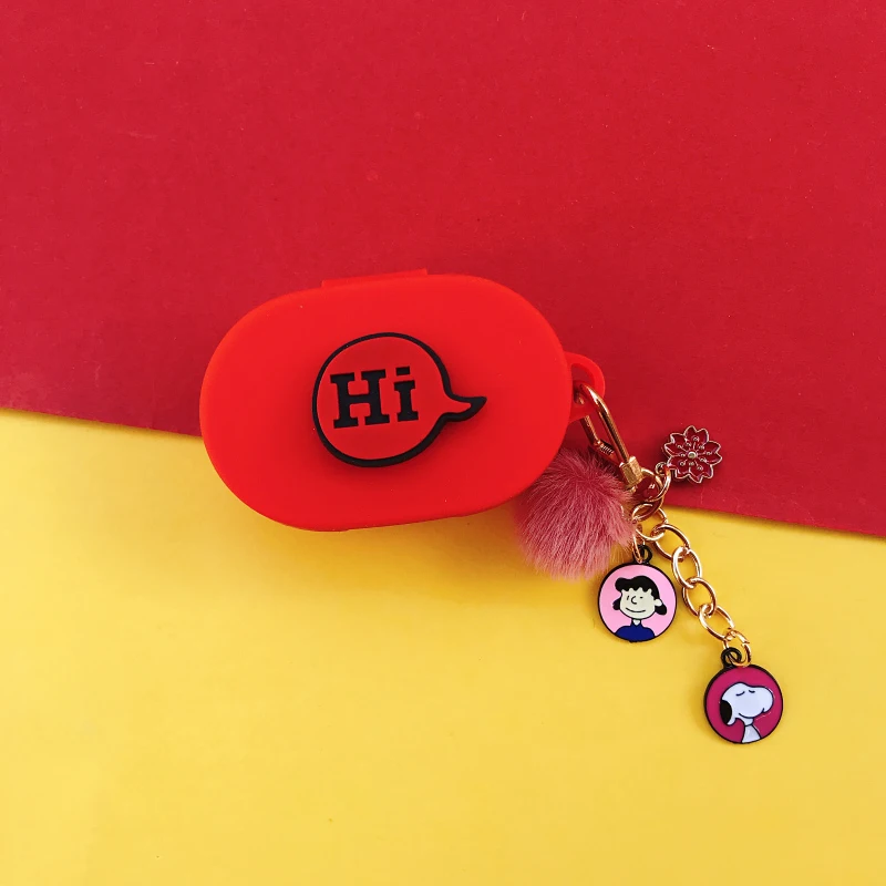 Новый милый чехол для наушников Redmi Airdots Kawaii силиконовый защитный беспроводные