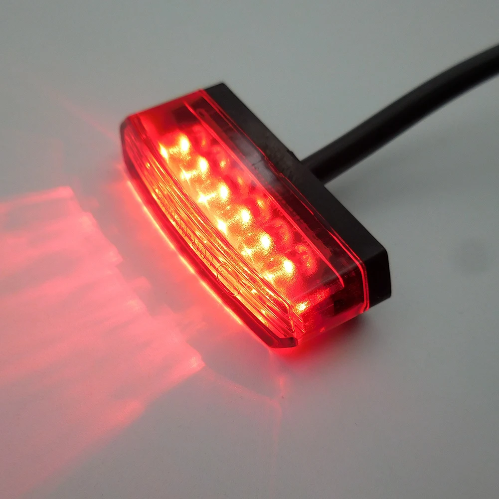 

12V 6 LED мотоцикл хвост светильник велосипед мини сзади остановка хода тормоза яркий свет сигнальная лампа Лицензия светодиодный светильник ...