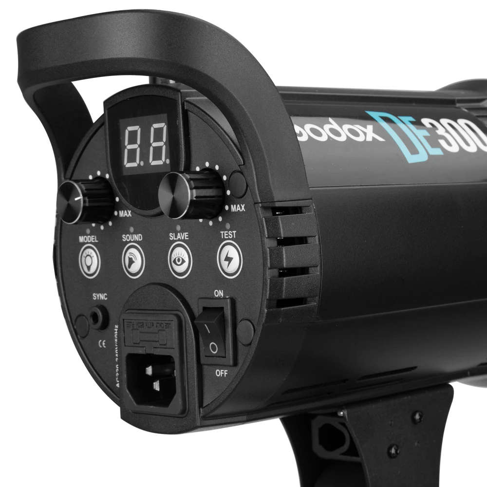 Godox DE300 300W Strobe Photo Studio Flash Light Lamp 300Watts for Portrait Fashion Wedding art Photography | Электроника