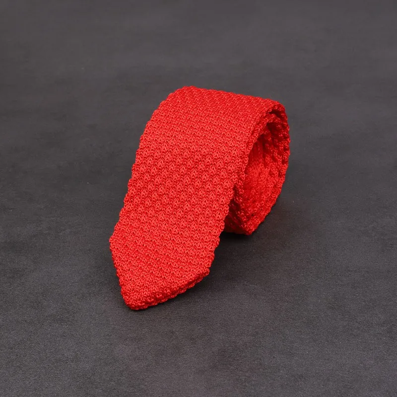 

Knitting Ties For Men Neckties For Wedding Business Suits 6Cm Skinny Neck Ties Slim Gravatas Accessories