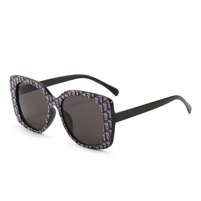 

New Fashion Trendy Sunglasses For Female Personality Sunglasses Anchor Street Shooting Sunshade Mirror European And American