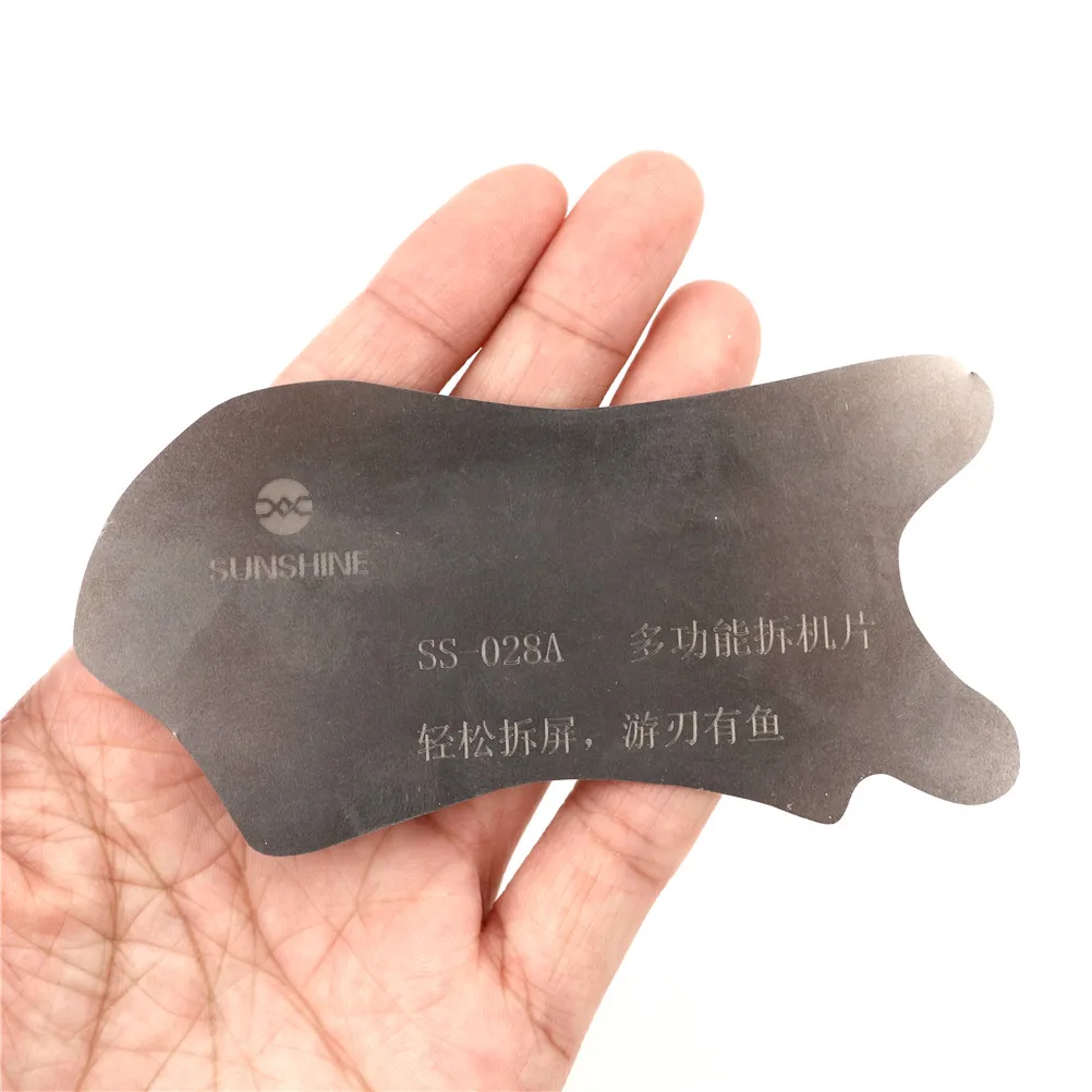 

New Flexible Stainless Steel Pry Spudger Disassemble Card for Phone iPad Mobile Phone Repair Tool 0.01mm