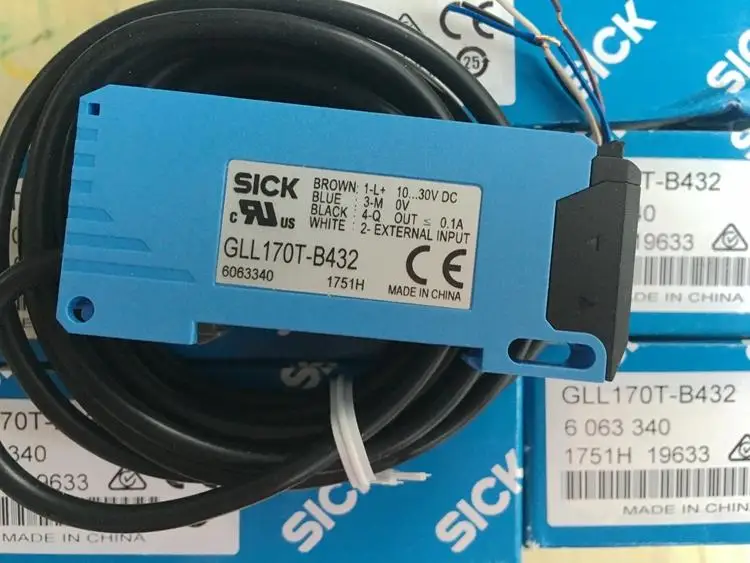 

Оптоволоконный усилитель SICK 100% WLL170-2P162 WLL170-2N162, GLL170T-B432