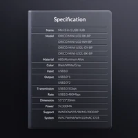 Мини USB-хаб Orico на 3 USB-A порта от 428 руб с монетками в моб.приложении#5