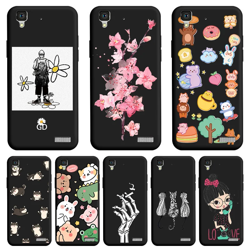 

Black Soft TPU Shell For OPPO R7 R7S R7Plus Case Cute Cartoon Fundas For OPPO R7 Plus R7s Case Personality Tide Phone Case Cover