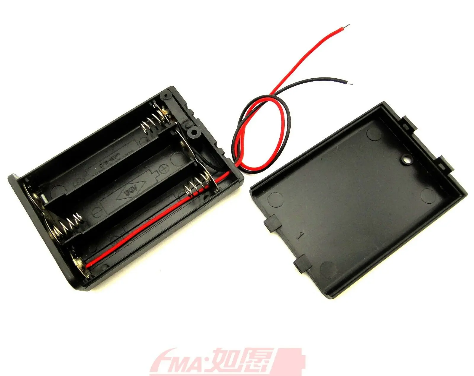 6x корпус батареи пластиковый держатель для 3 * AA ячеек подключенных в серии