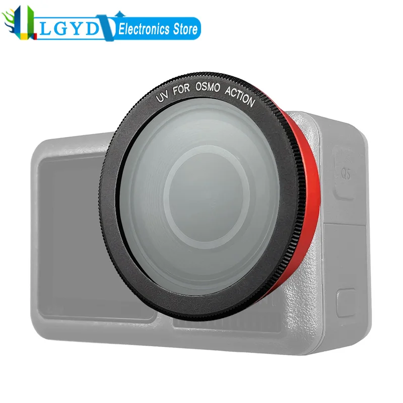 

Фильтр для объектива PULUZ UV для DJI Osmo Action ND8 ND16 ND64 ND1000 CPL аксессуары для экшн-камеры