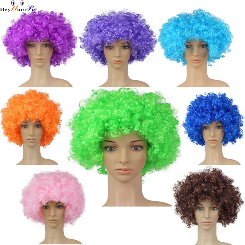Праздничный парик Clowns для вечеринки забавные головные уборы фанатов
