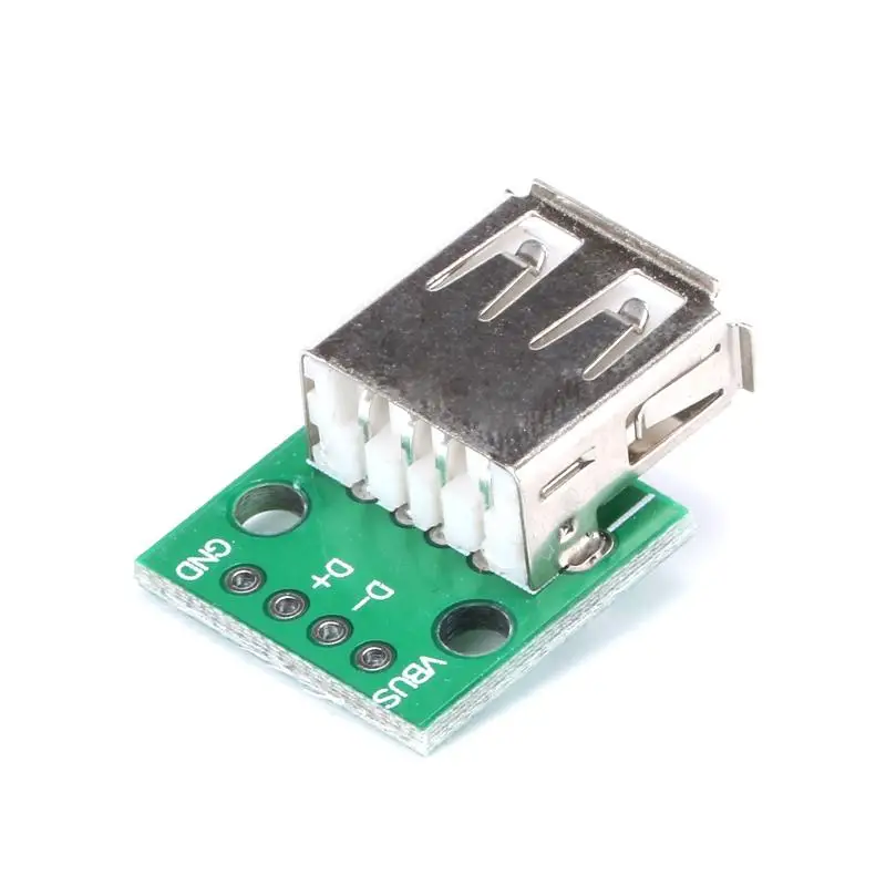 10 шт. плата-адаптер USB 2 0 мама на 4P DIP Switch | Электроника