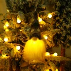 Рождественская елка, подвесное украшение, светодиодный Рождественский Безликий гном, украшение, подвеска для дома, подарки, товары Вечерние