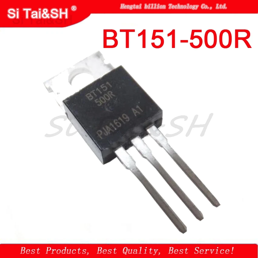 10 шт., тиристор 12а 500 в до-220, для SCRs, BT151, для детей, с 1/2/4/4/5