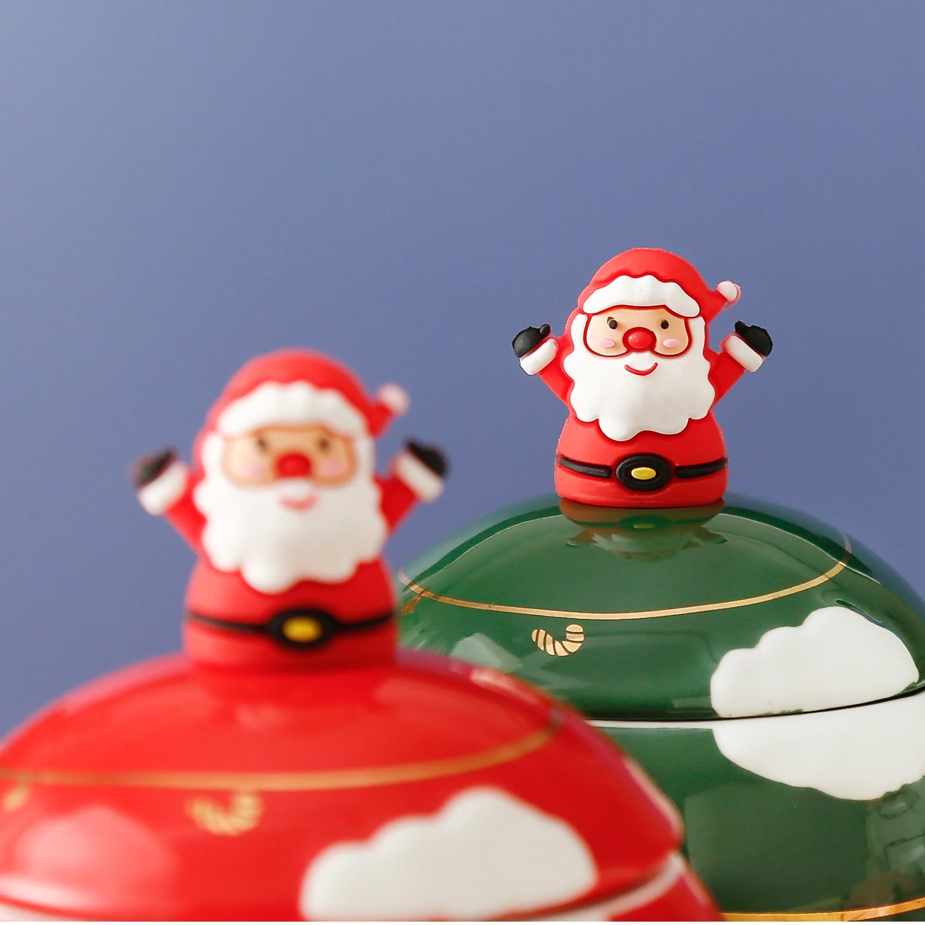 Рождественская тема мультфильм Большая Керамическая креативная кружка Санта