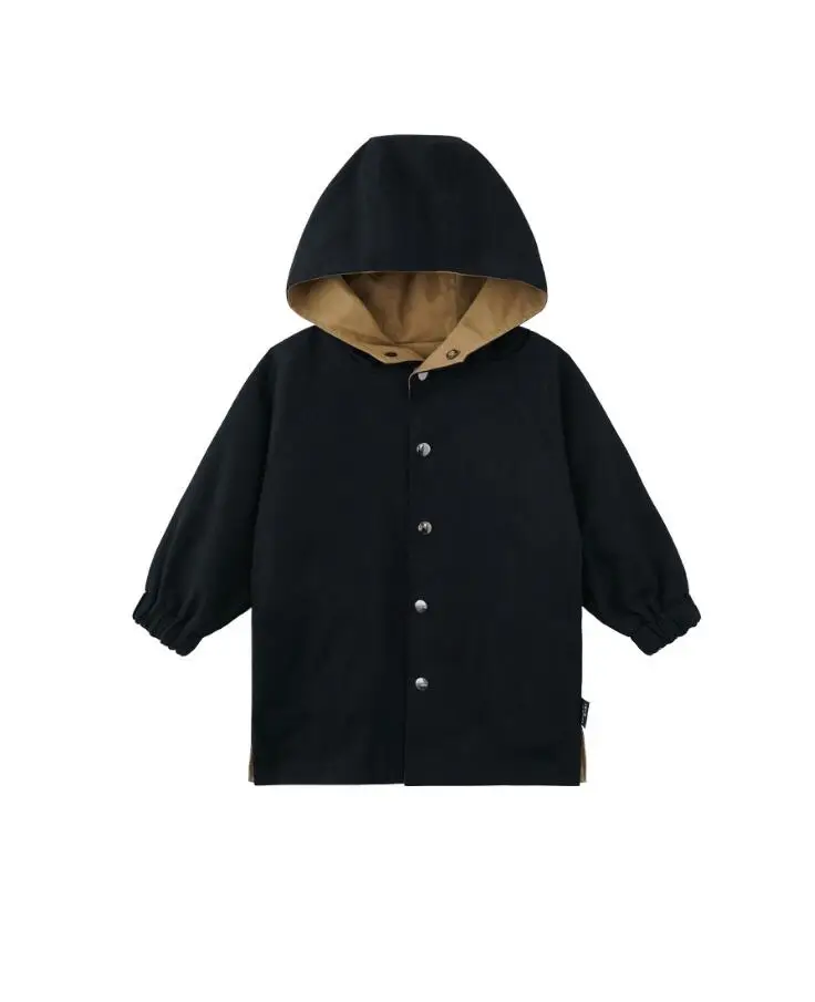 Платье для мальчиков весна-осень новая одежда с узором ветровка обеих сторон