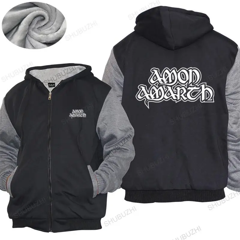 

Mens luxury cotton hoodies Amon Amarth Logo Mens shubuzhi Rock thick hoody NEW Sizes S-XXXL Loose tops for him winter jacket