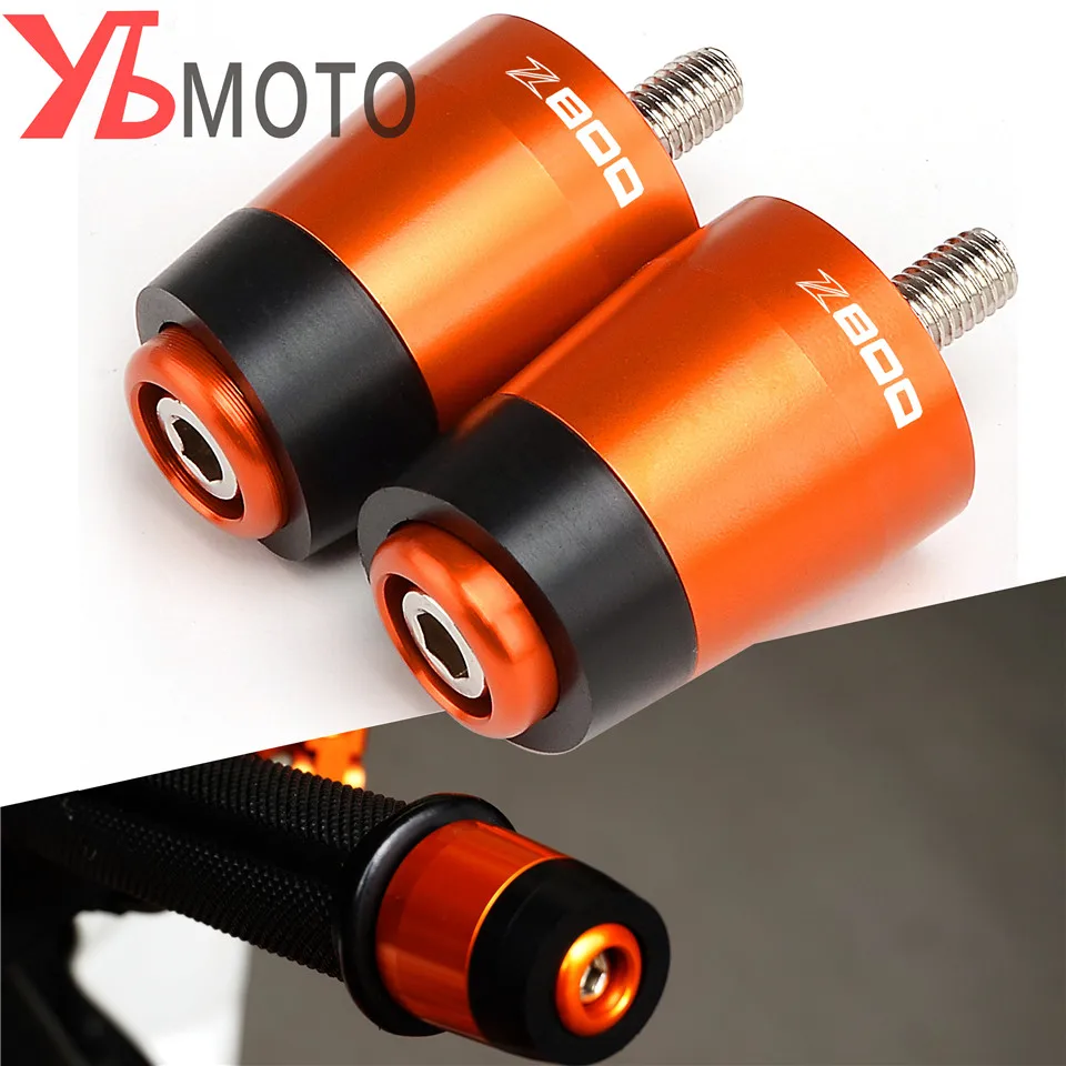 Высококачественные зеленые наконечники Руля Мотоцикла Для Kawasaki Z800 Z 800 2013 2014 2015 2016