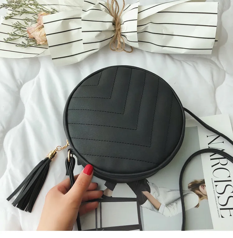 Bolsos Para Mujer, женская сумка через плечо, круглая сумка, женская сумка, дизайнерские сумки, сумки через плечо для женщин, из искусственной кожи, сумка