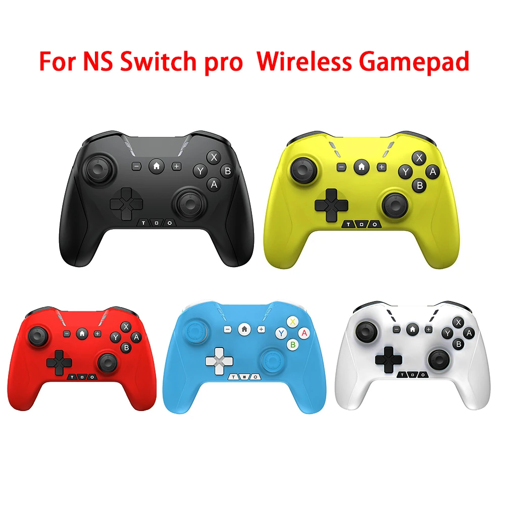 

Беспроводной геймпад для NS Switch Pro Cnsole, 6-осевой Вибрационный Bluetooth-контроллер для переключателей ПК MAC OS IOS Android Phone TV Box