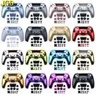 Сменный Чехол JCD для контроллера Sony PlayStation 5 PS5, накладки на переднюю и заднюю крышки корпуса, декоративные полосы и кнопки, набор модов