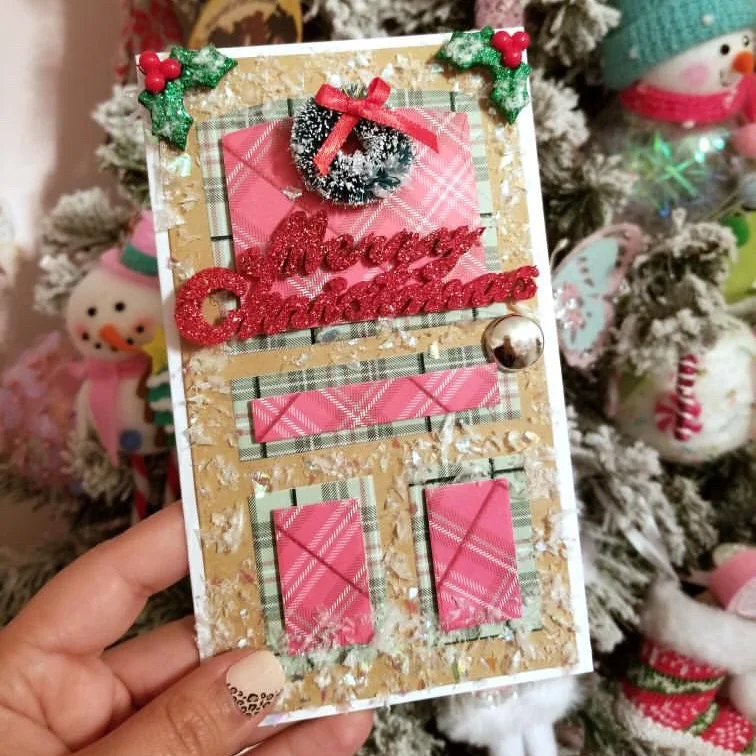 KSCRAFT смешанные Медиа-двери металлические режущие трафареты для DIY скрапбукинга