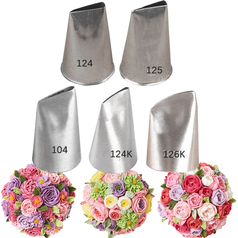 Для детей 1 9 шт большой цветок насадка для крема украшения кондитерских насадок