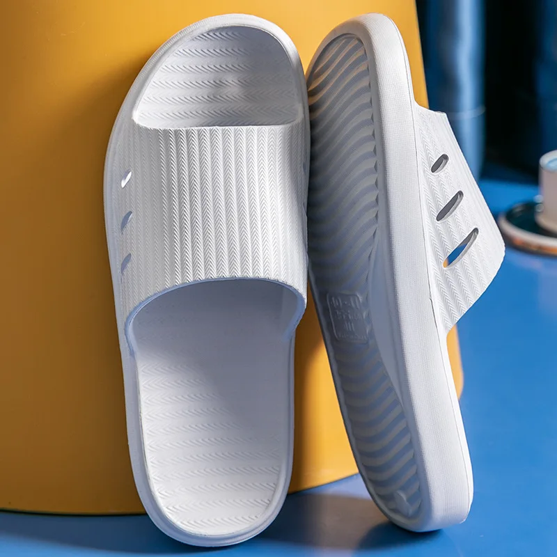 

Summer EVA Indoor Anti-skid Home Soft-bottom Bathroom Wear Slipper Outside Couples Home Beach Soft Sole Slide Sandals Leisure