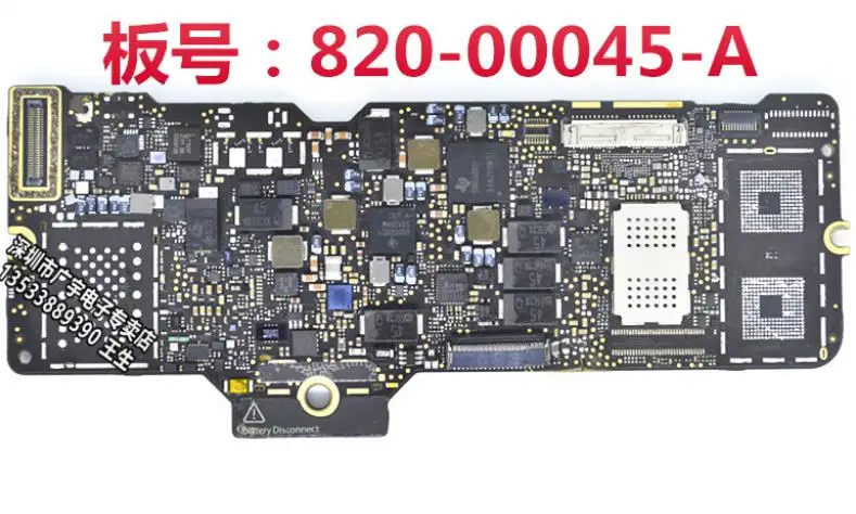 

A1534 Motherboard 1.1GHz 256/512GB 2015 2016 forMacBook Retina 12" A1534 Logic Board 1.2GHz 820-00045-A 820-00244-A