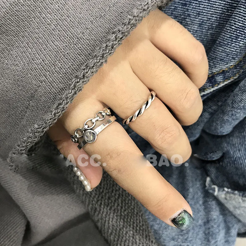 Женское винтажное обручальное кольцо 40 в Корейском стиле антикварный