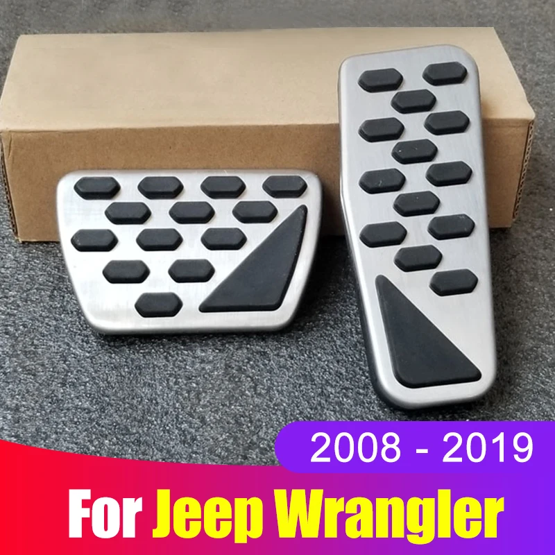 Алюминий автомобиля педаль акселератора педали тормоза нескользящие накладки