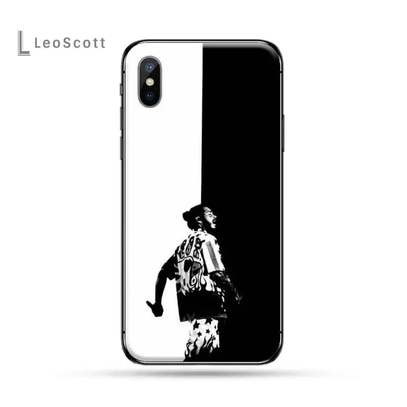 Чехол для телефона из ТПУ с татуировкой мужчин черный корпус iphone 5 5s 5c se 6 6s 7 8 plus x xs