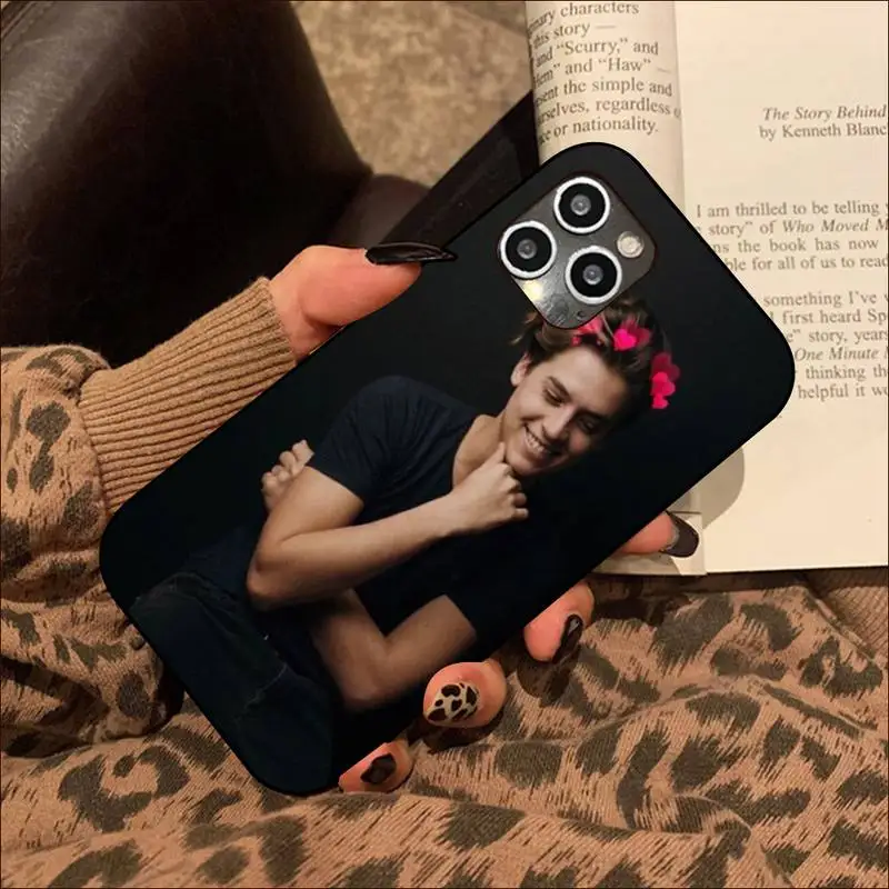 

American TV Riverdale Series Cole Sprouse Phone Case for iPhone 8 7 6S Plus X 5S SE 2020 XR 11 12 mini pro XS MAX