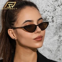 simprect small cat eye sunglasses women 2022 fashion luxury brand designer sun glasses vintage retro shades for women oculos