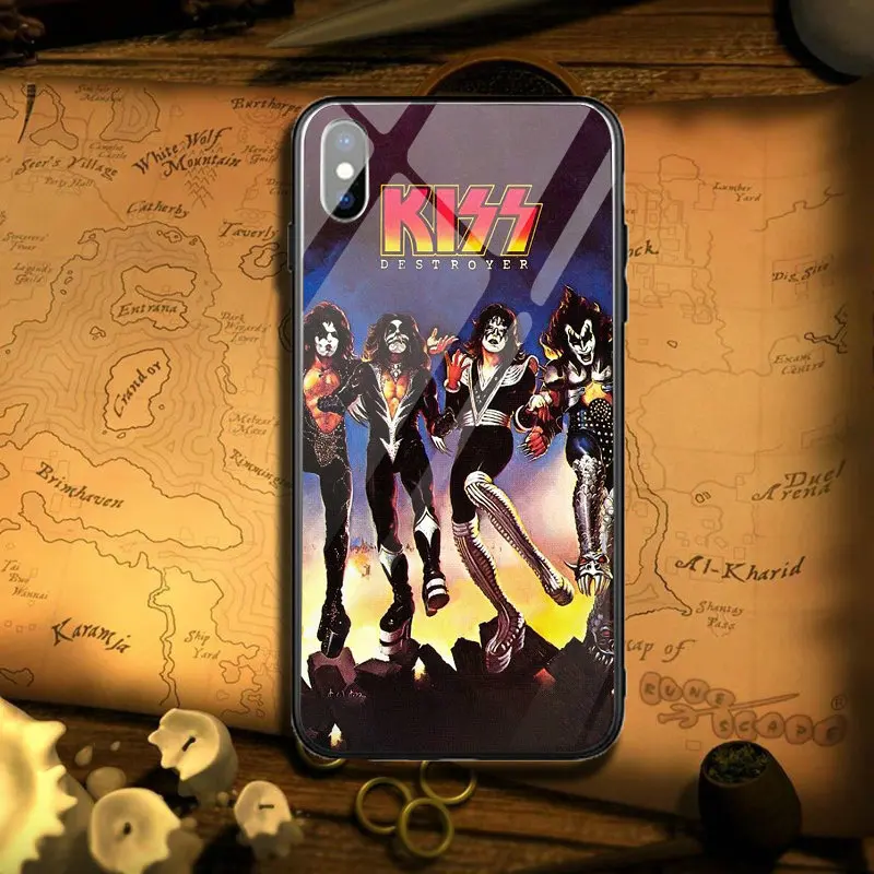 Телефонные чехлы из закаленного стекла для iPhone X XR XS Max задняя крышка 5 5S SE 8 7 Plus 6 6S