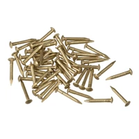 uxcell small tiny brass nails for diy pictures wooden boxes household accessories
